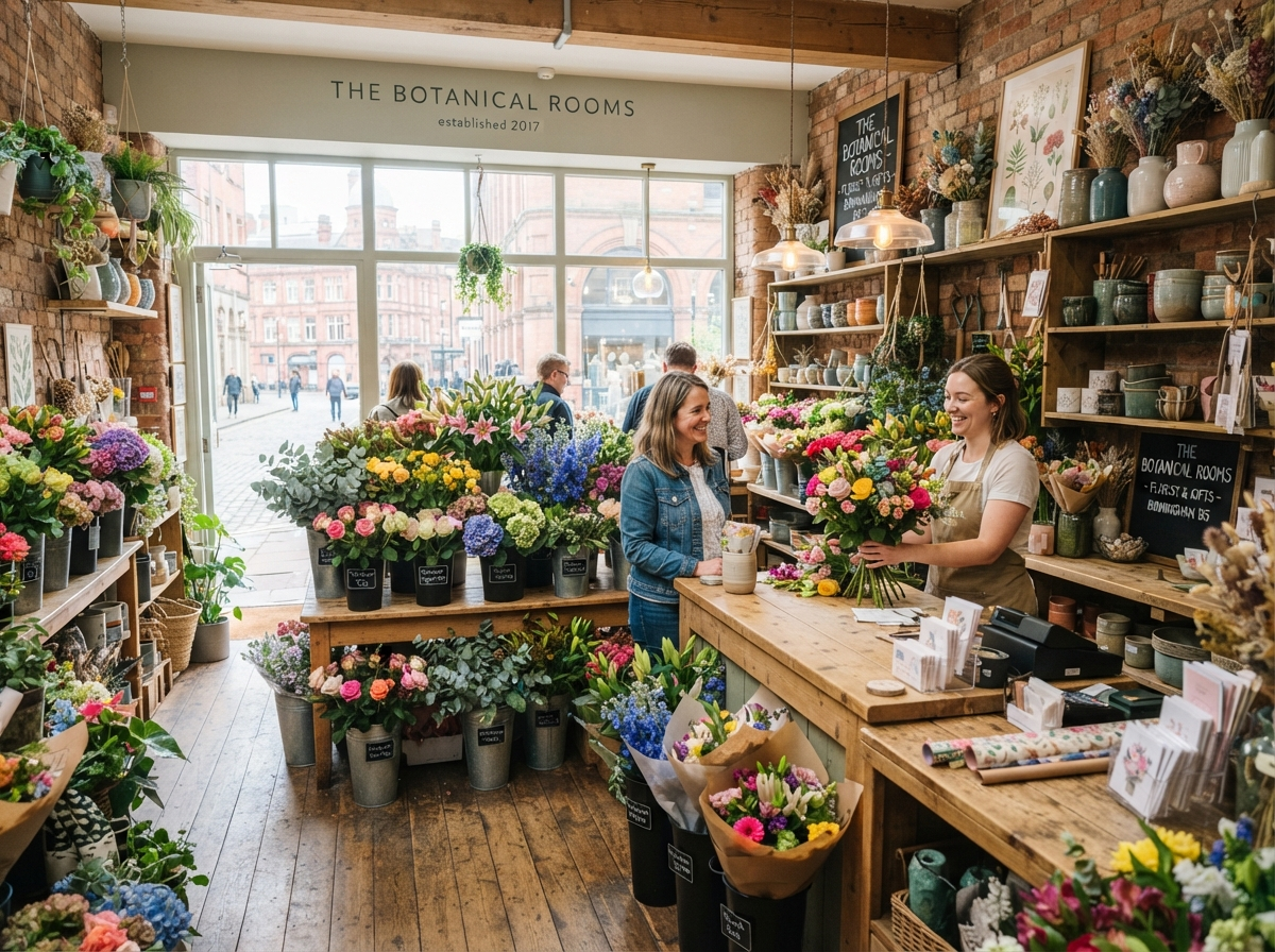 A thriving local shop found by new customers online